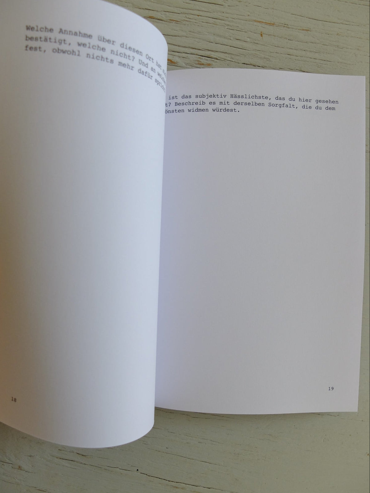 UNTERWEGS Journal Prompts